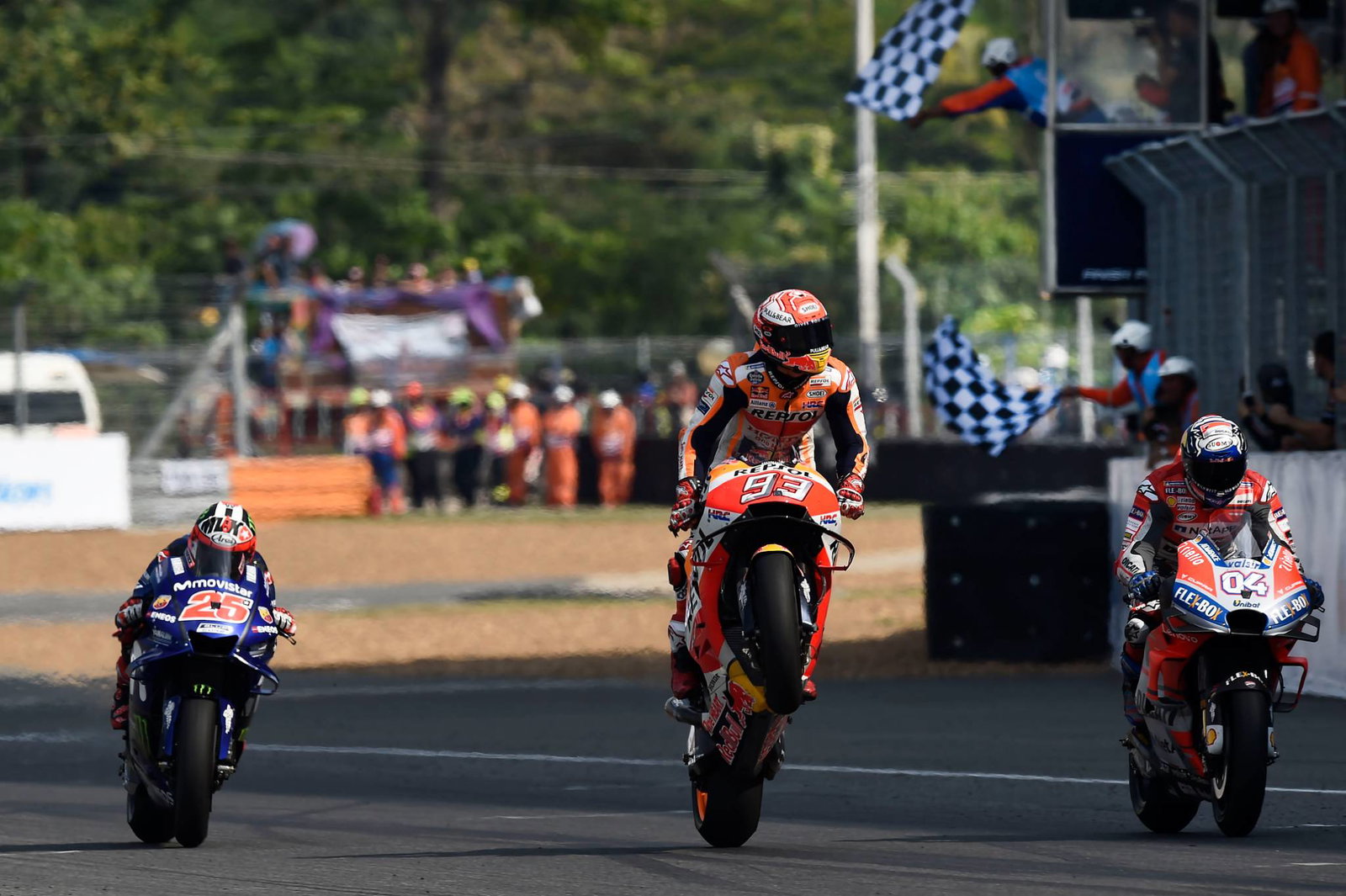 MotoGP Thailand: Dovi happy to fight with Marquez in 'safe' way