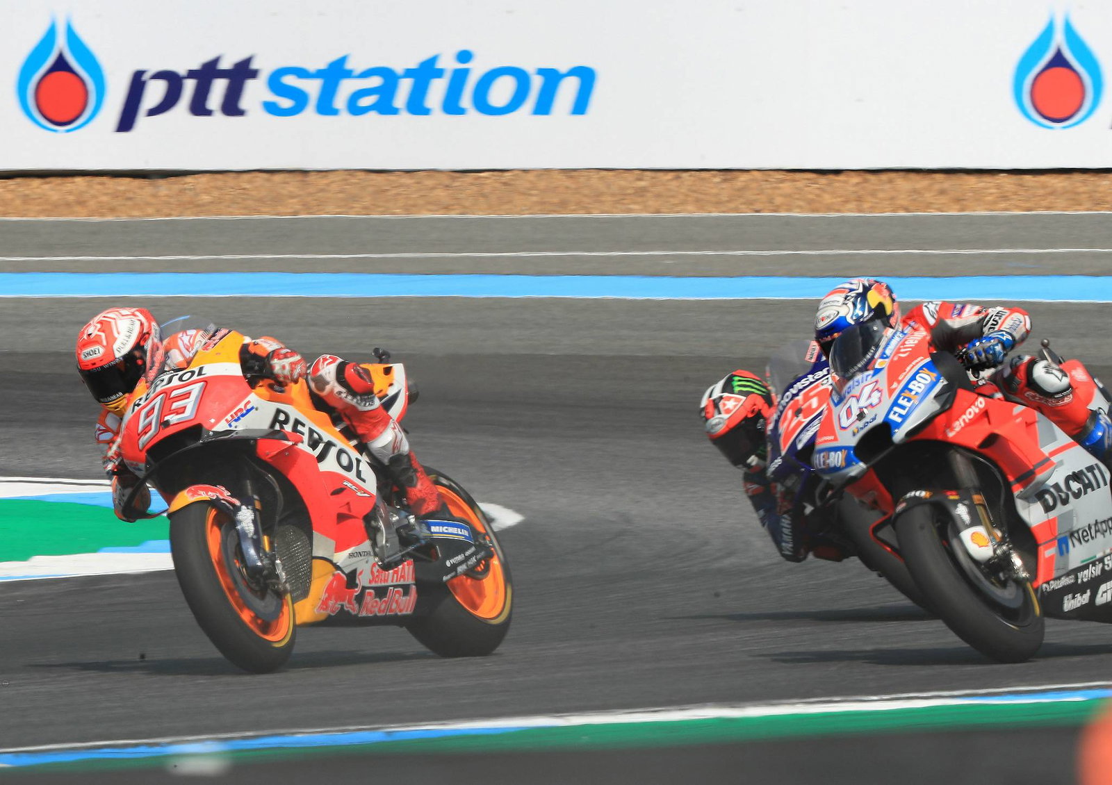 MotoGP: Marquez leads Yamahas in morning warm-up