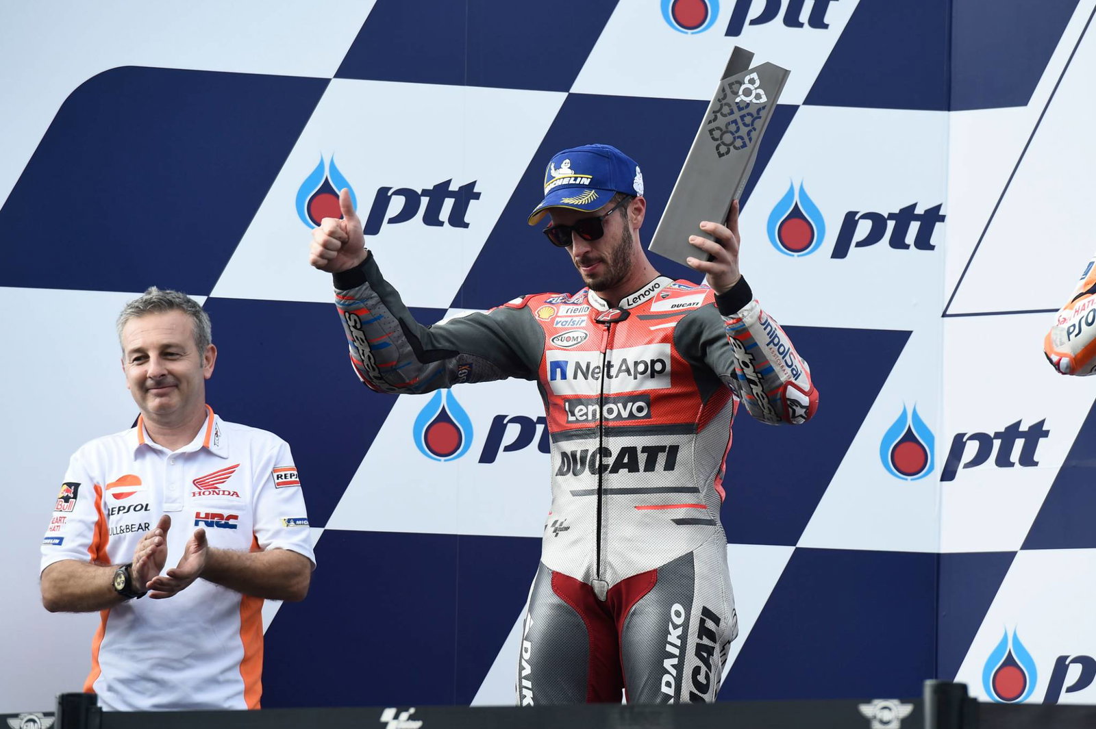 MotoGP Thailand: Marquez: Akhirnya, kami mengalahkan Dovi di lap terakhir!