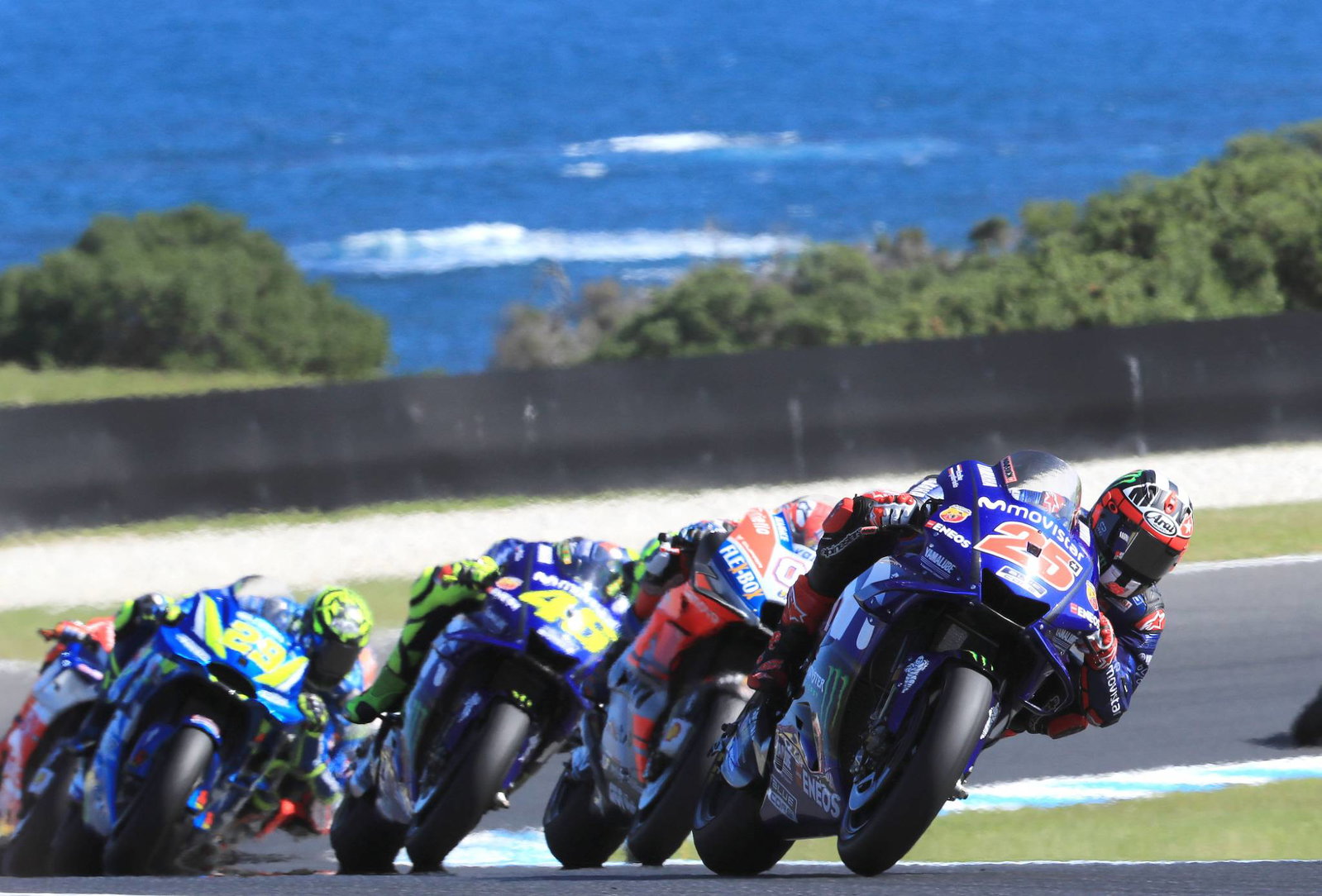 MotoGP Australia: Marquez: Insiden balapan, Zarco dan saya 'sangat beruntung'