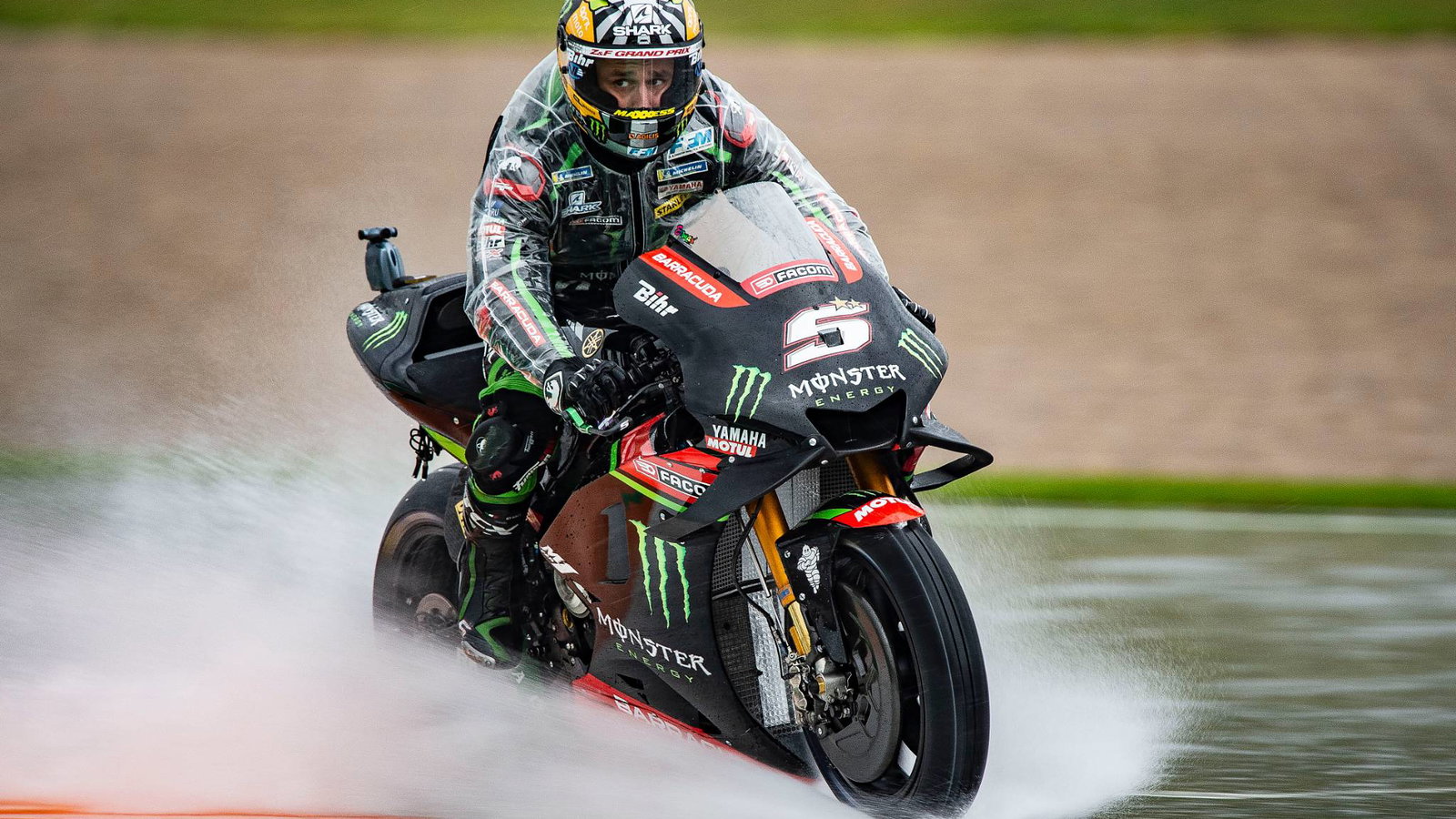 MotoGP Valencia: Musim gugur, hujan menahan pasukan Zarco