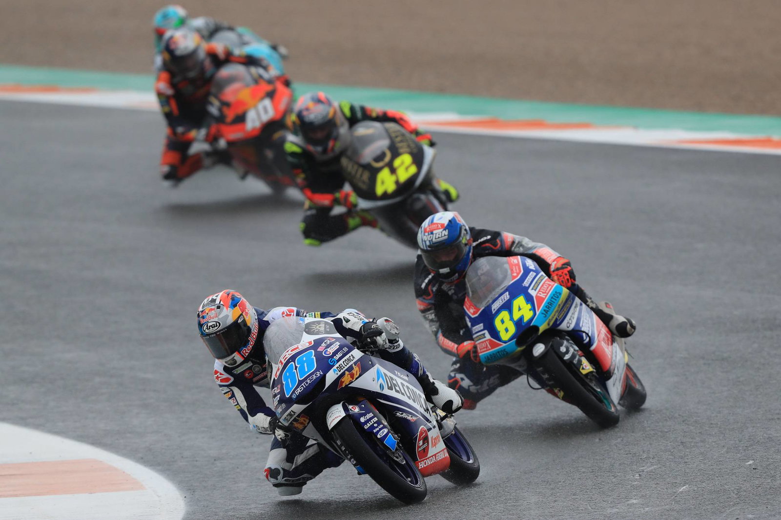 Moto2 Valencia: Oliveira dominates to win after Marquez fall