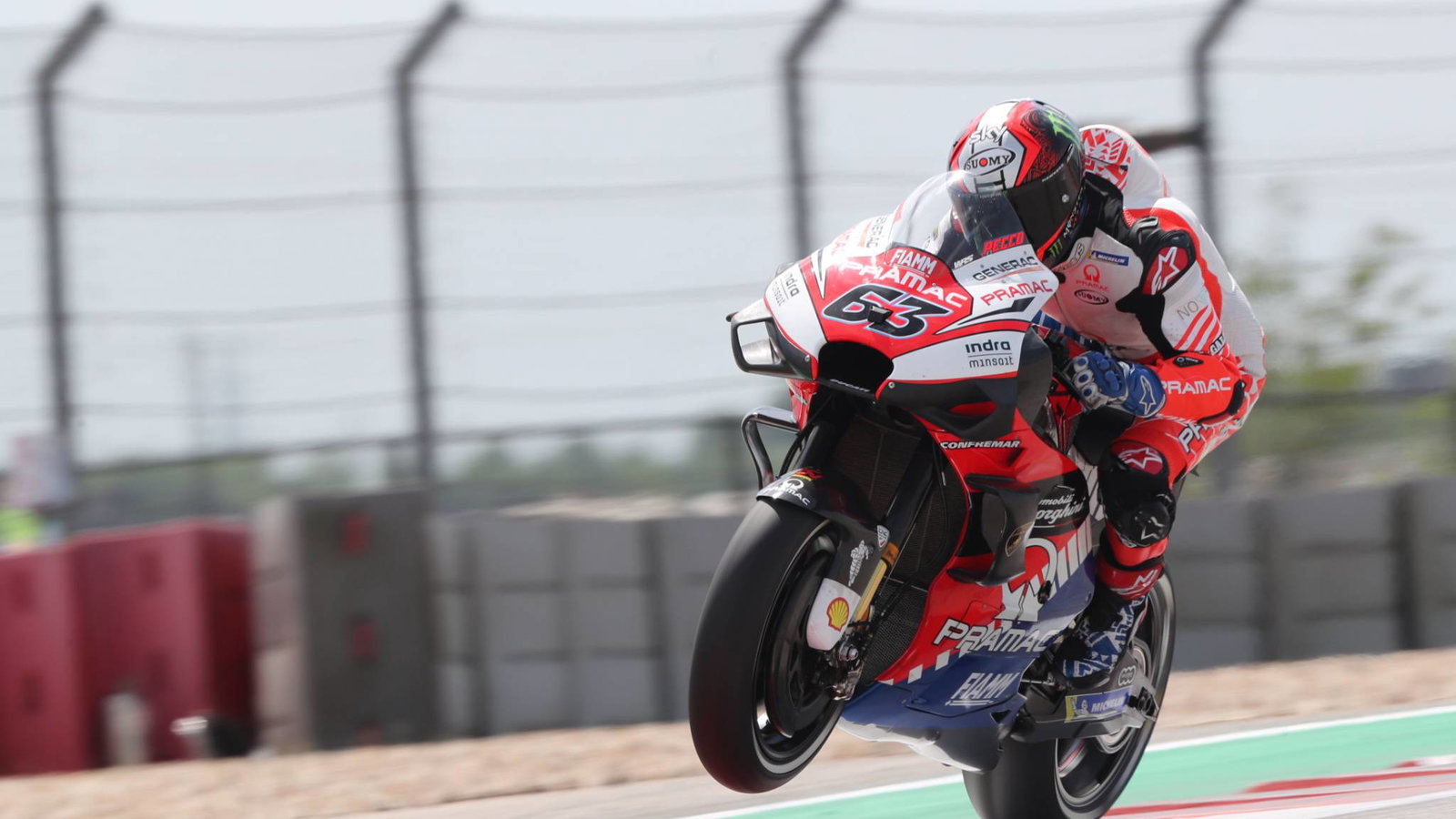 Sepuluh besar pertama untuk Bagnaia, 'perkembangannya bagus'