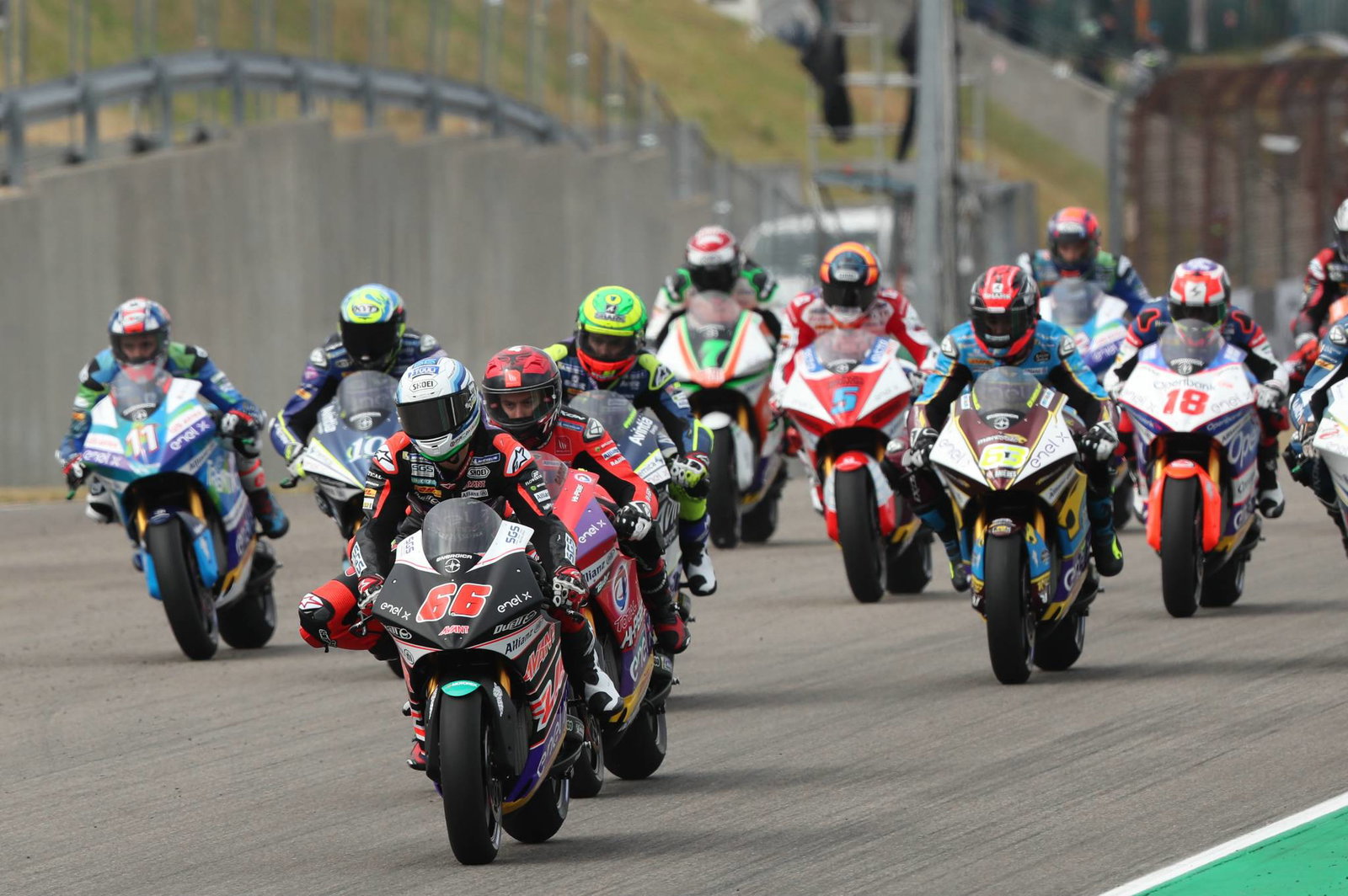 German MotoGP: Tuuli wins historic first MotoE race after red flag