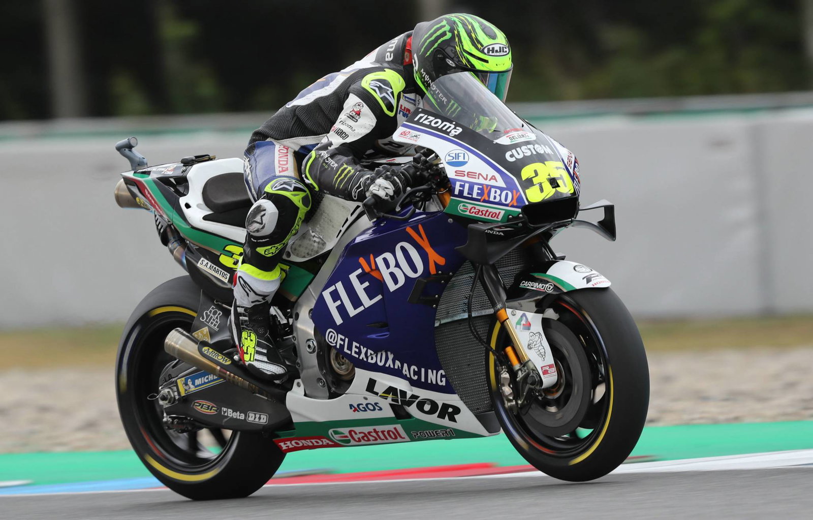 Quartararo: Arms no problem, tyres the difficulty at Brno