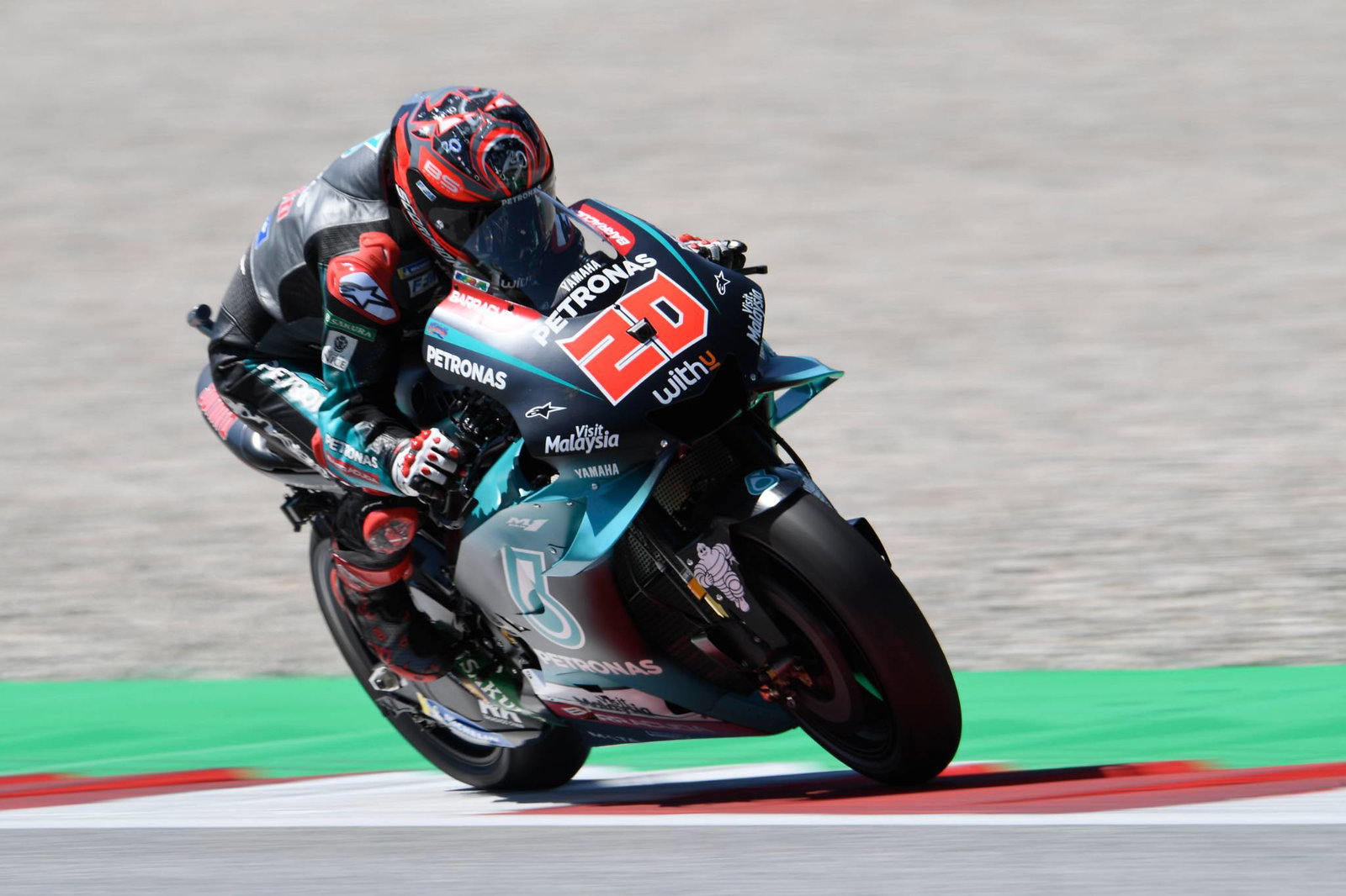 Quartararo shakes off neck pain to lead Petronas Yamaha 1-2 at Misano
