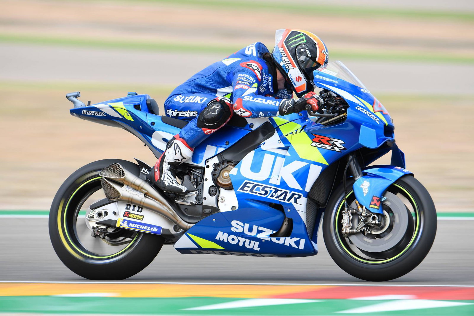 Rins tops drying FP3 at Aragon