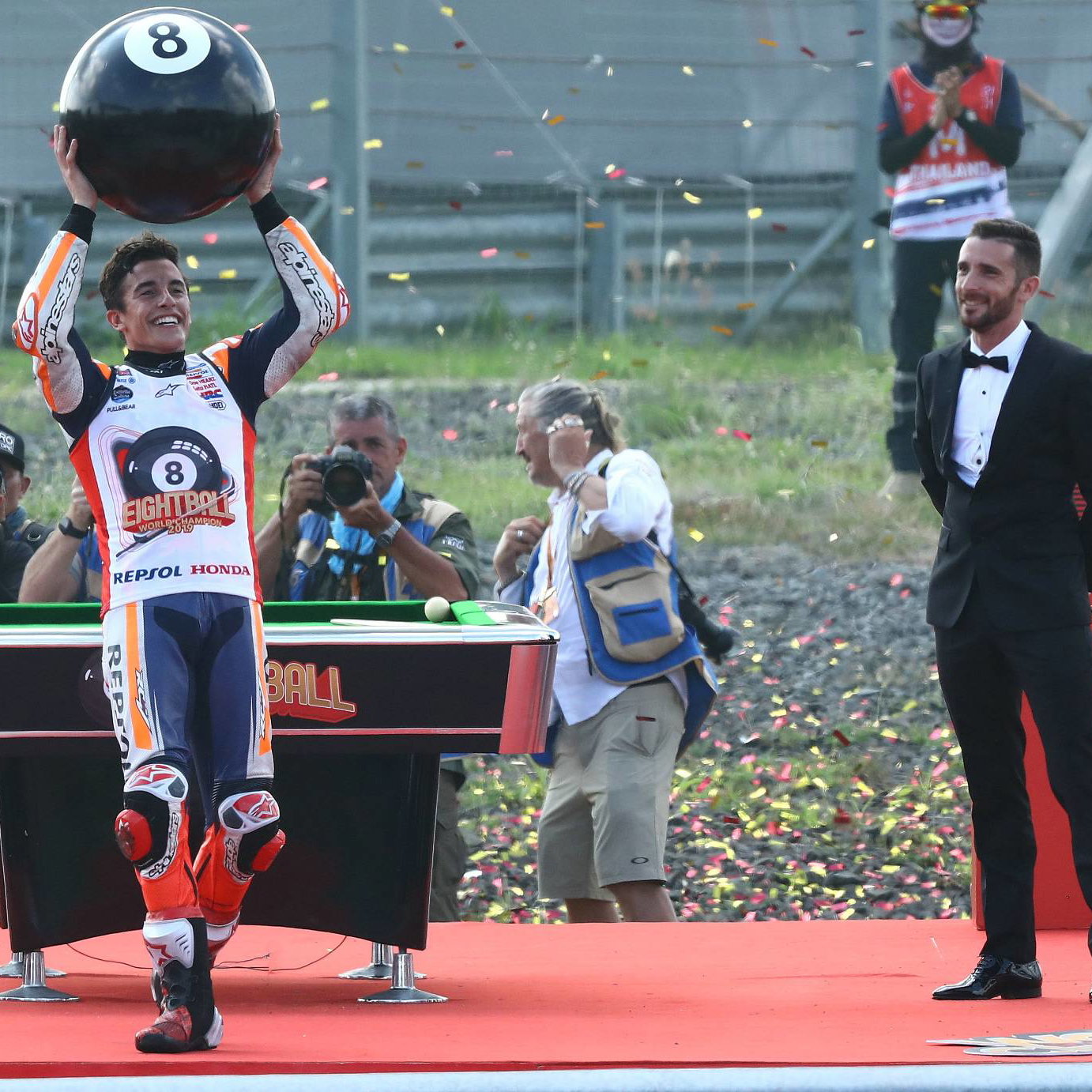 British world champions honoured.