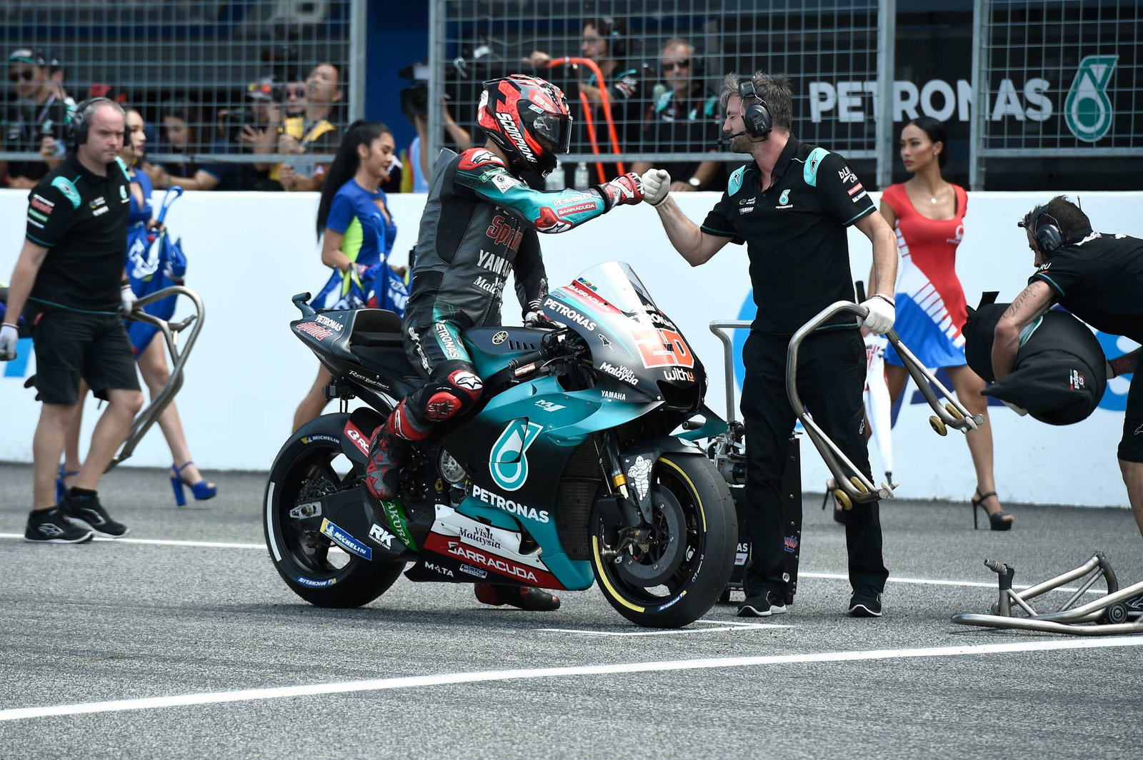 Sepang: Quartararo on lap record pace to lead in FP1