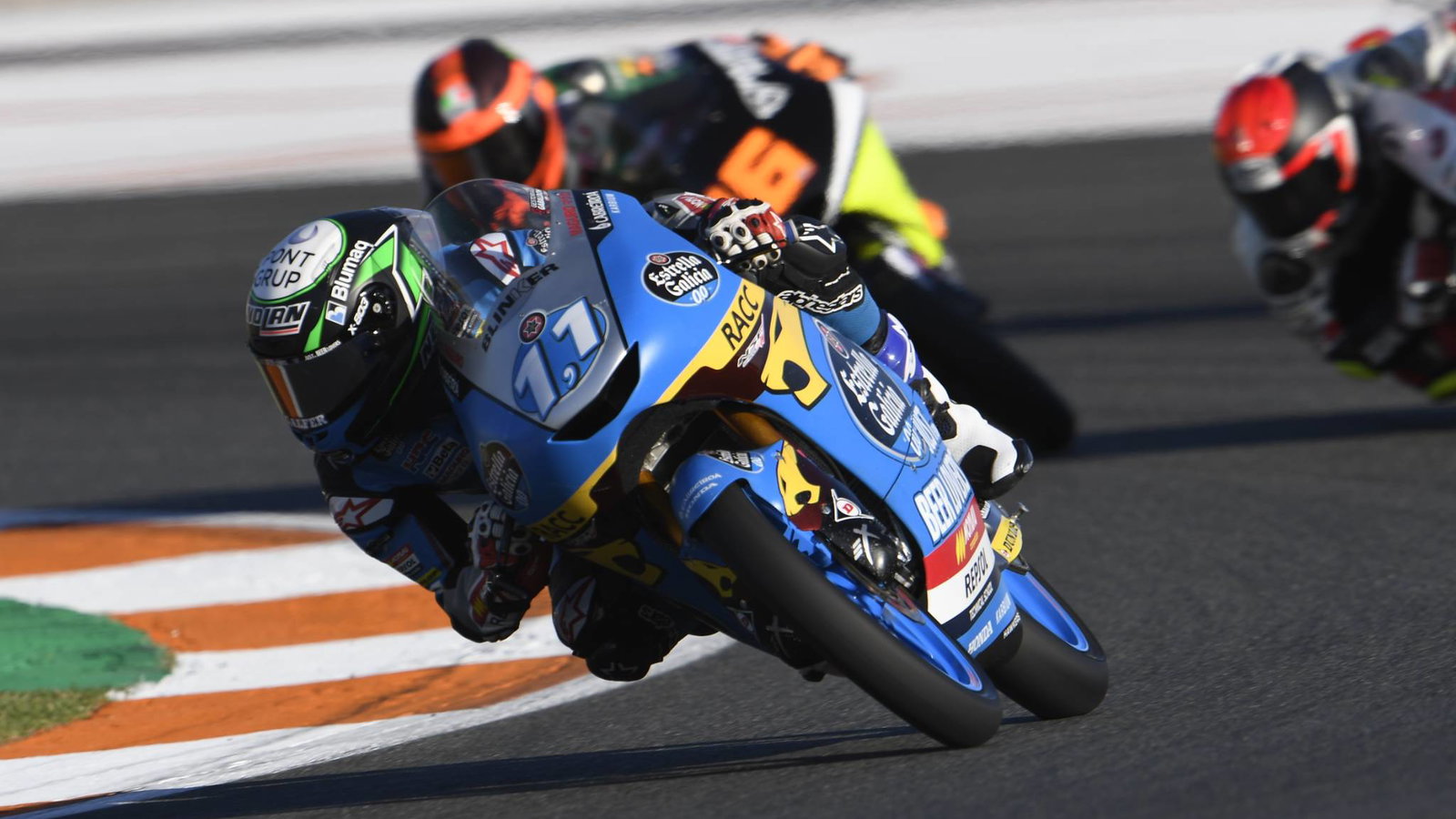 Moto3 Valencia: Kemenangan perdana untuk Garcia dalam insiden yang dikemas di akhir musim