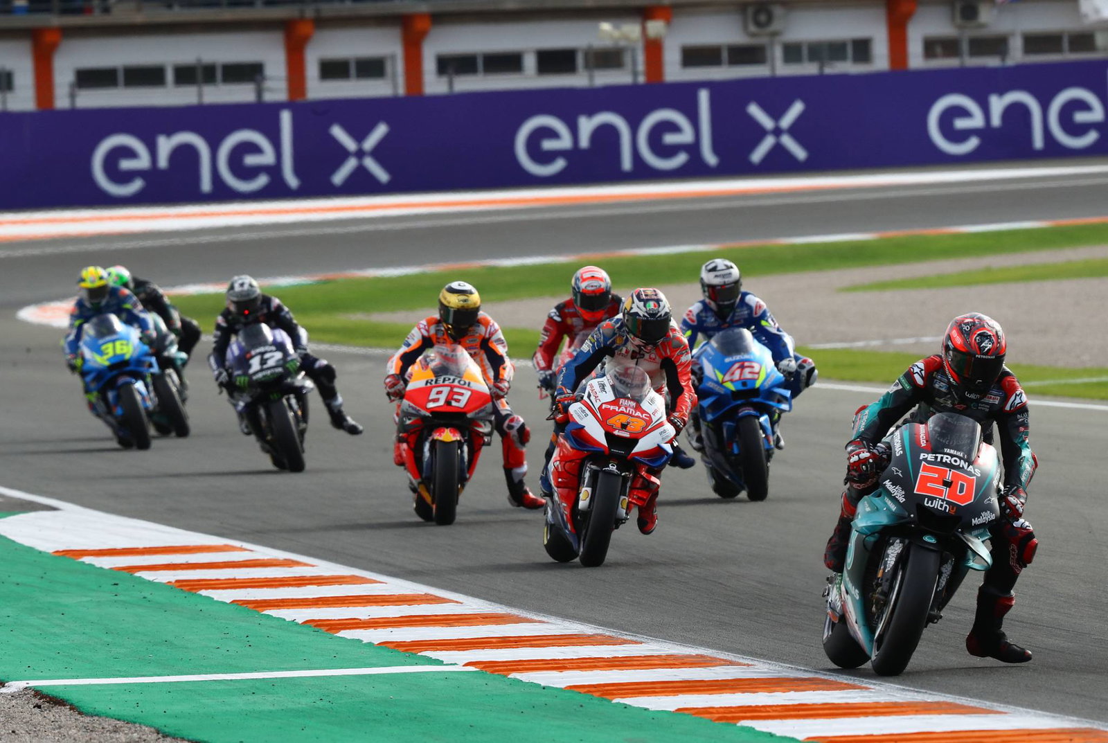 Pertarungan lap terakhir MotoGP tahun 2019