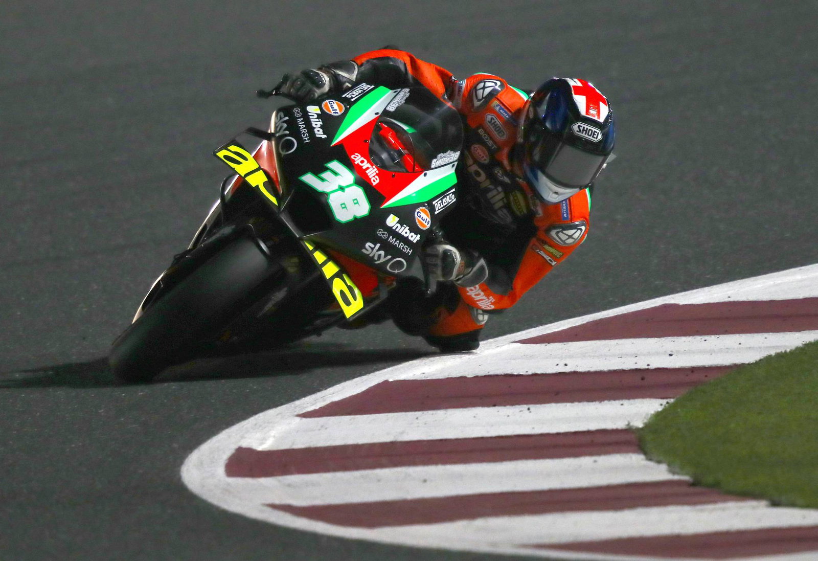 Masker di Misano saat tes MotoGP dimulai