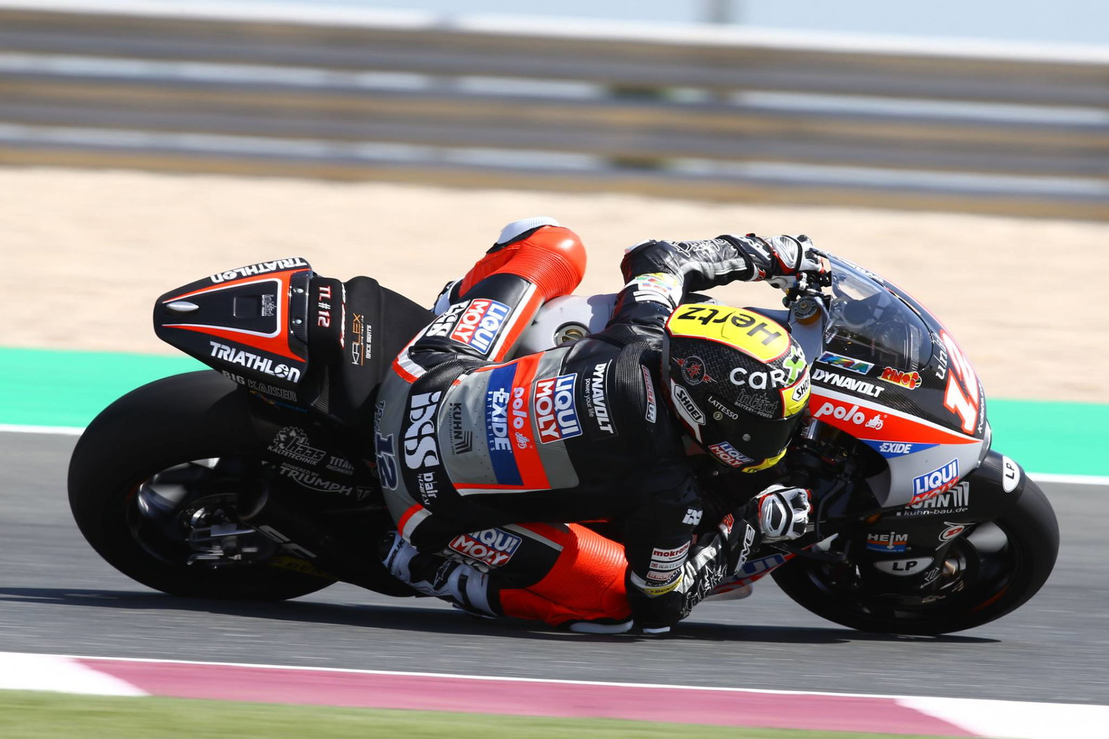 2020 Qatar Moto2 test times - Friday (Session 2)