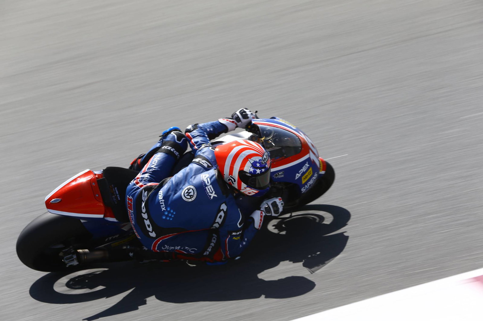 Roberts on record pace to lead Qatar Moto2 FP2