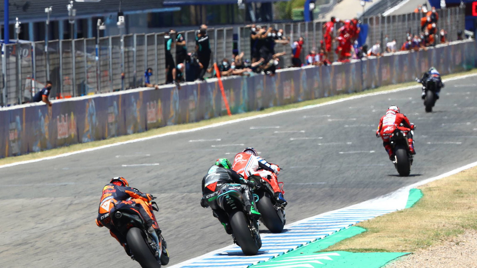 MotoGP Spanyol: Perebutan podium mengejutkan untuk Morbidelli