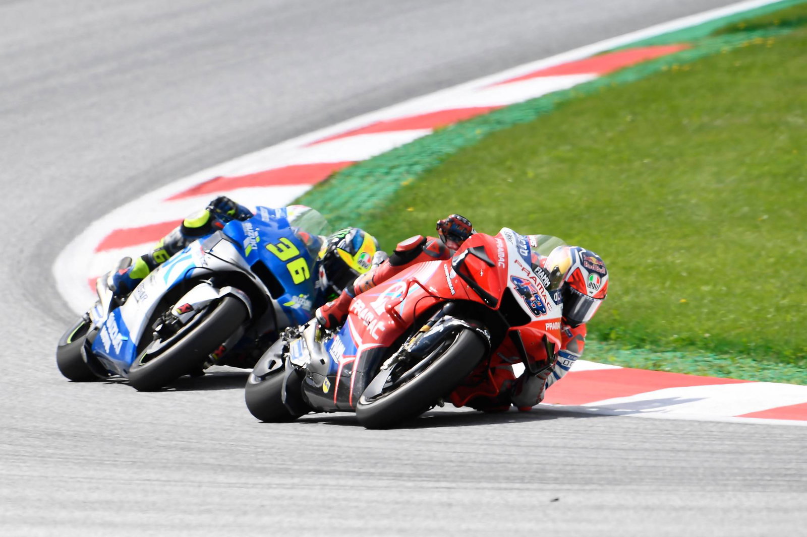 Mir proves himself to break MotoGP podium duck in style