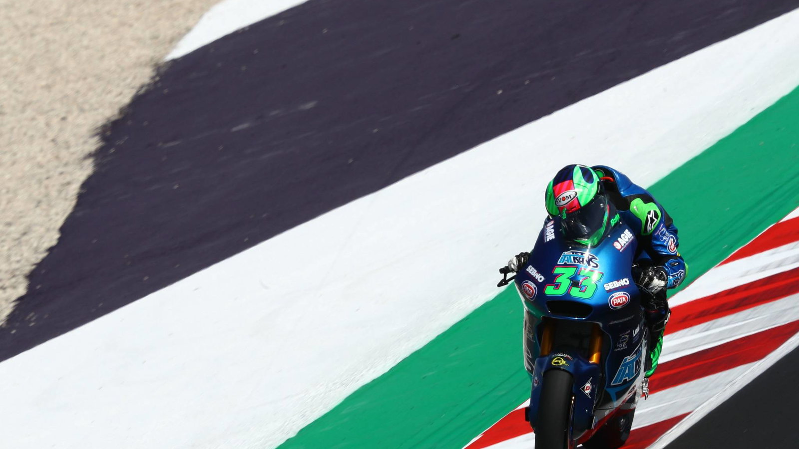 Enea Bastianini , Moto2, San Marino MotoGP. 11 September 2020