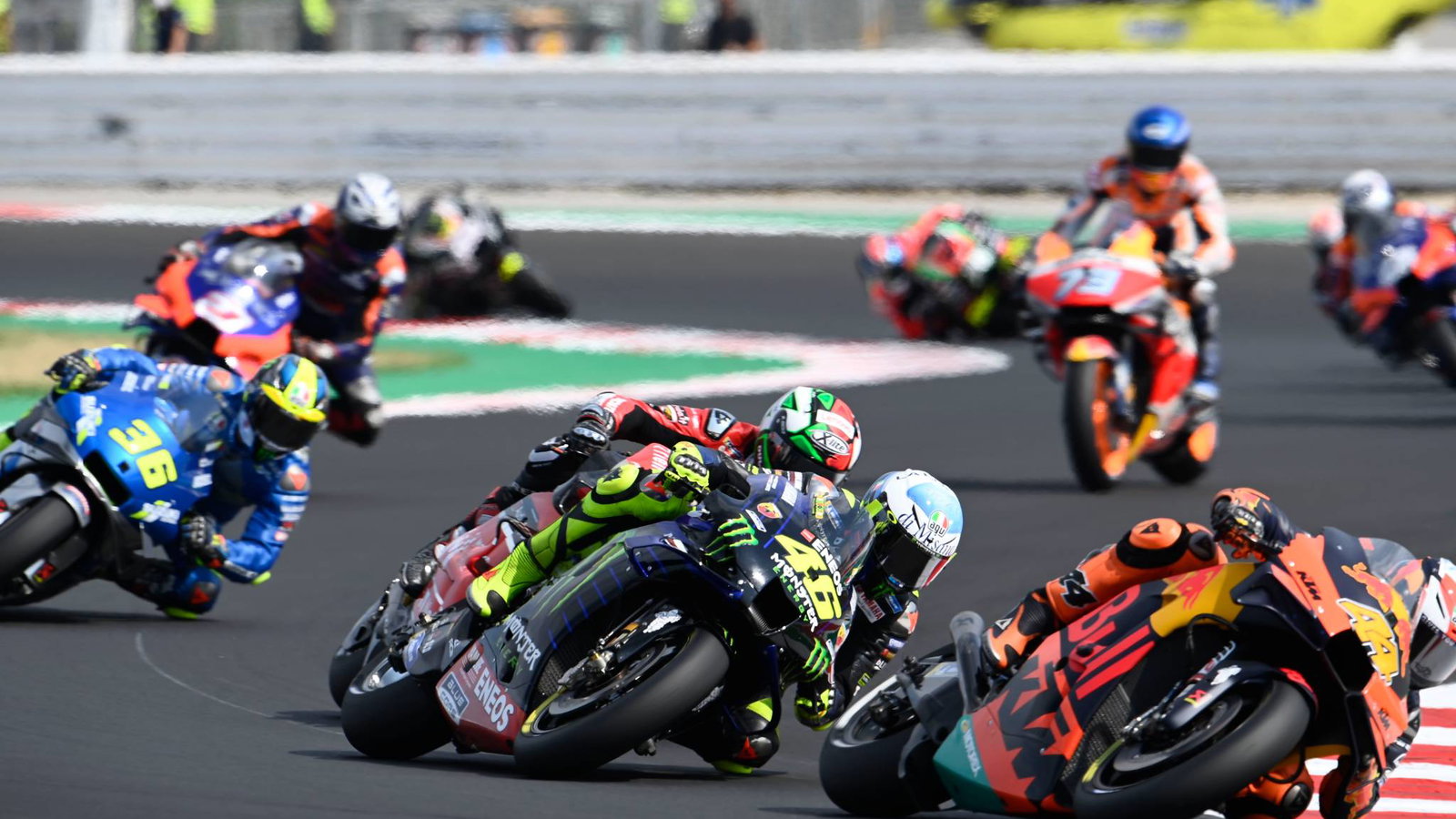 Valentino Rossi, Emilia Romagna MotoGP race. 20 September 2020
