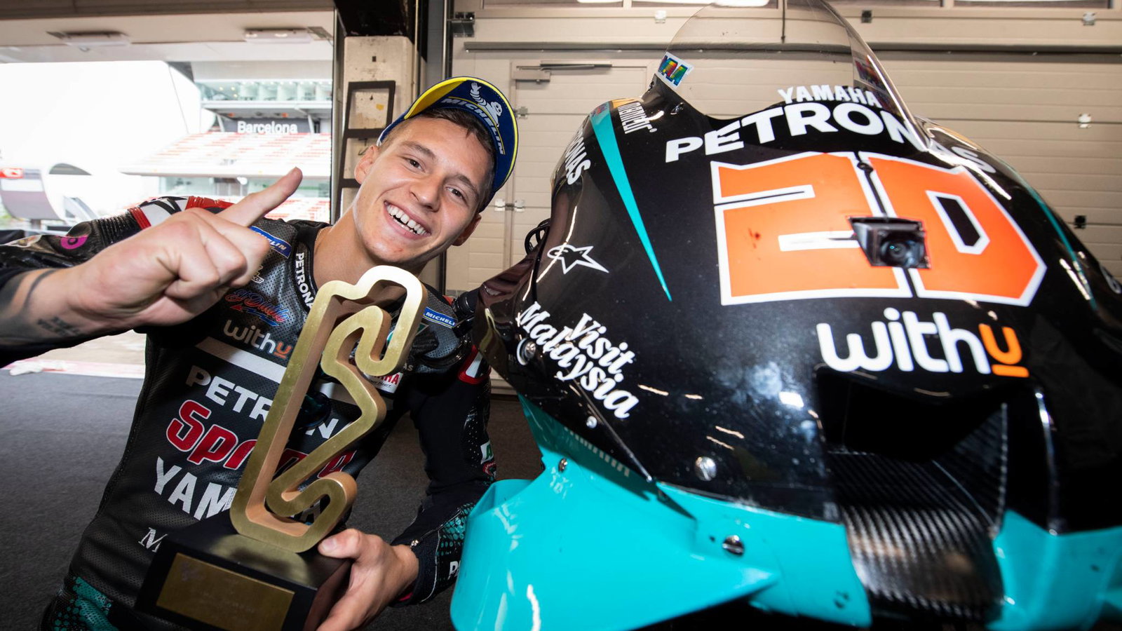 Fabio Quartararo, Catalunya MotoGP race. 27 September 2020