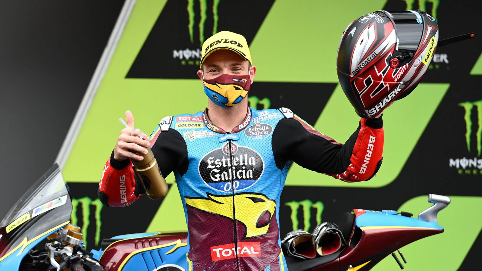 Sam Lowes, Moto2 race, Catalunya MotoGP. 27 September 2020