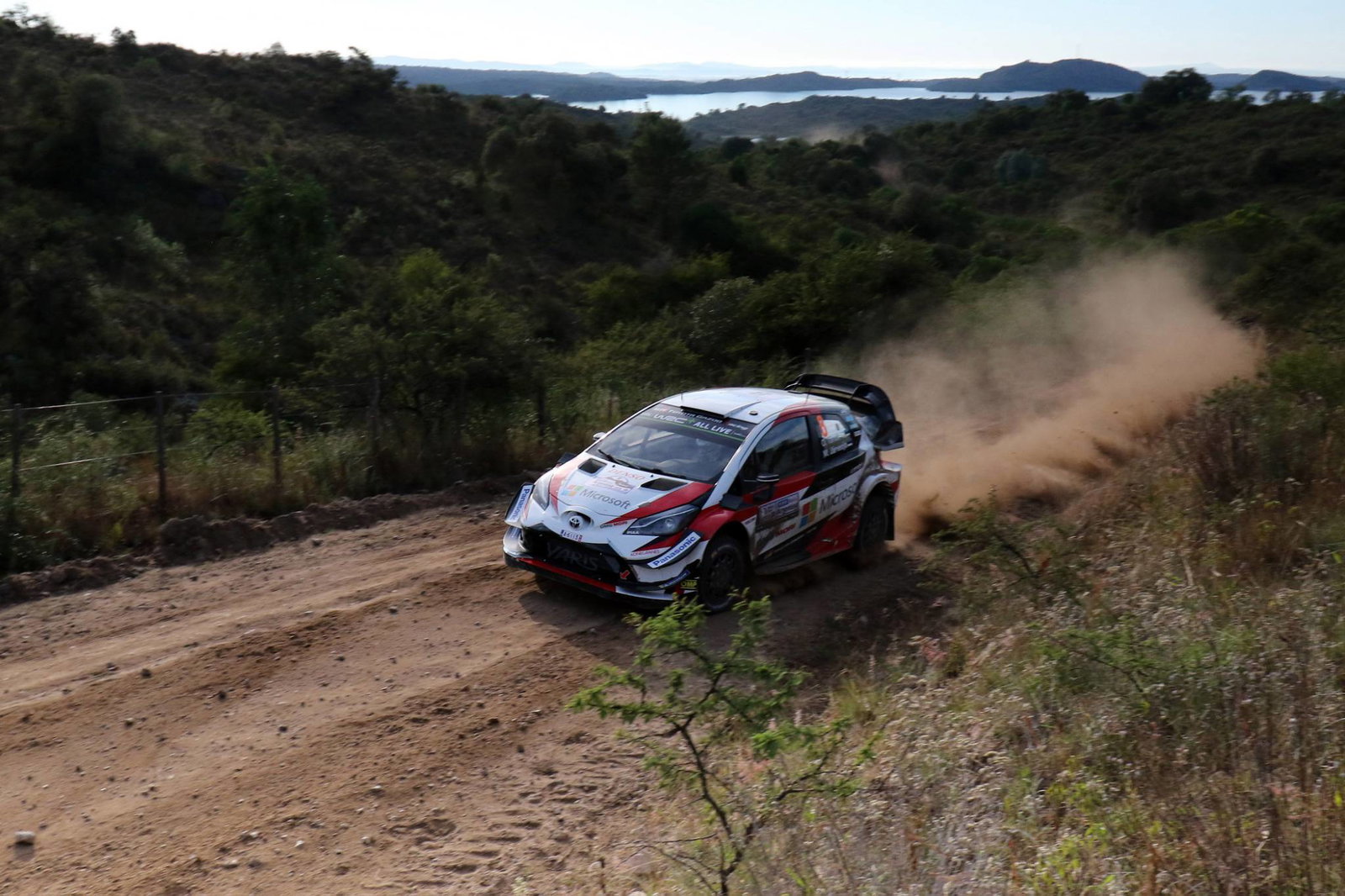 Tanak di tempat untuk kemenangan Reli Argentina, Meeke menderita tusukan