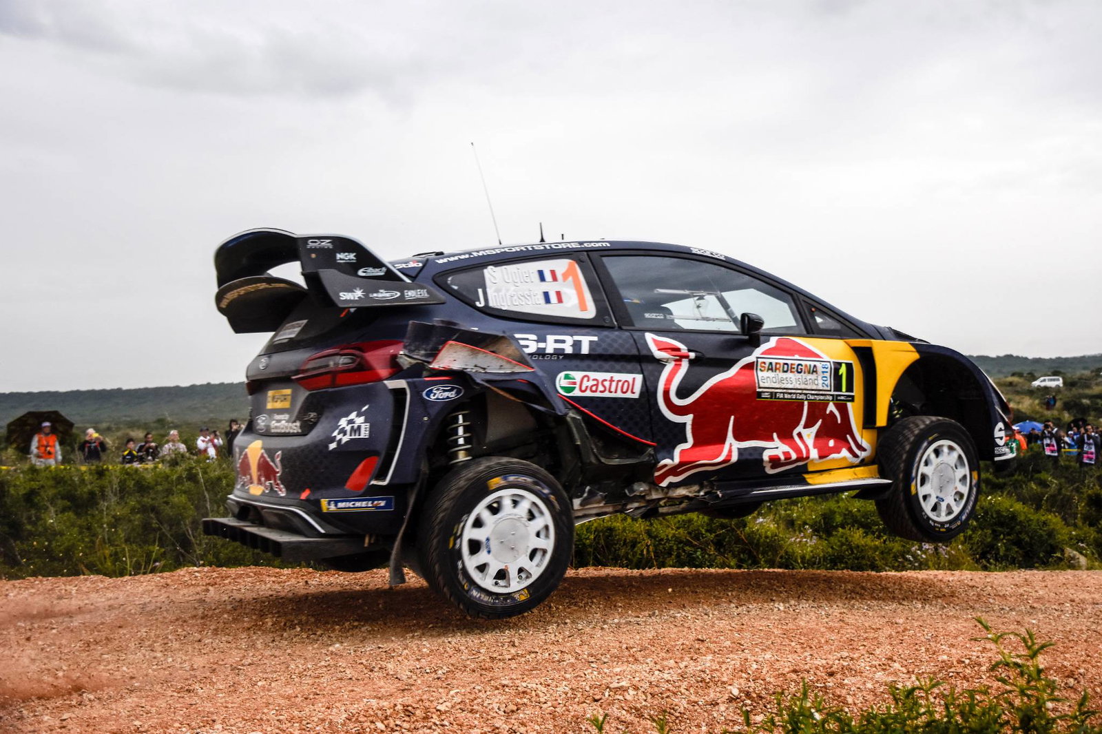 WRC: Rally Italia Sardegna - Classification after SS5