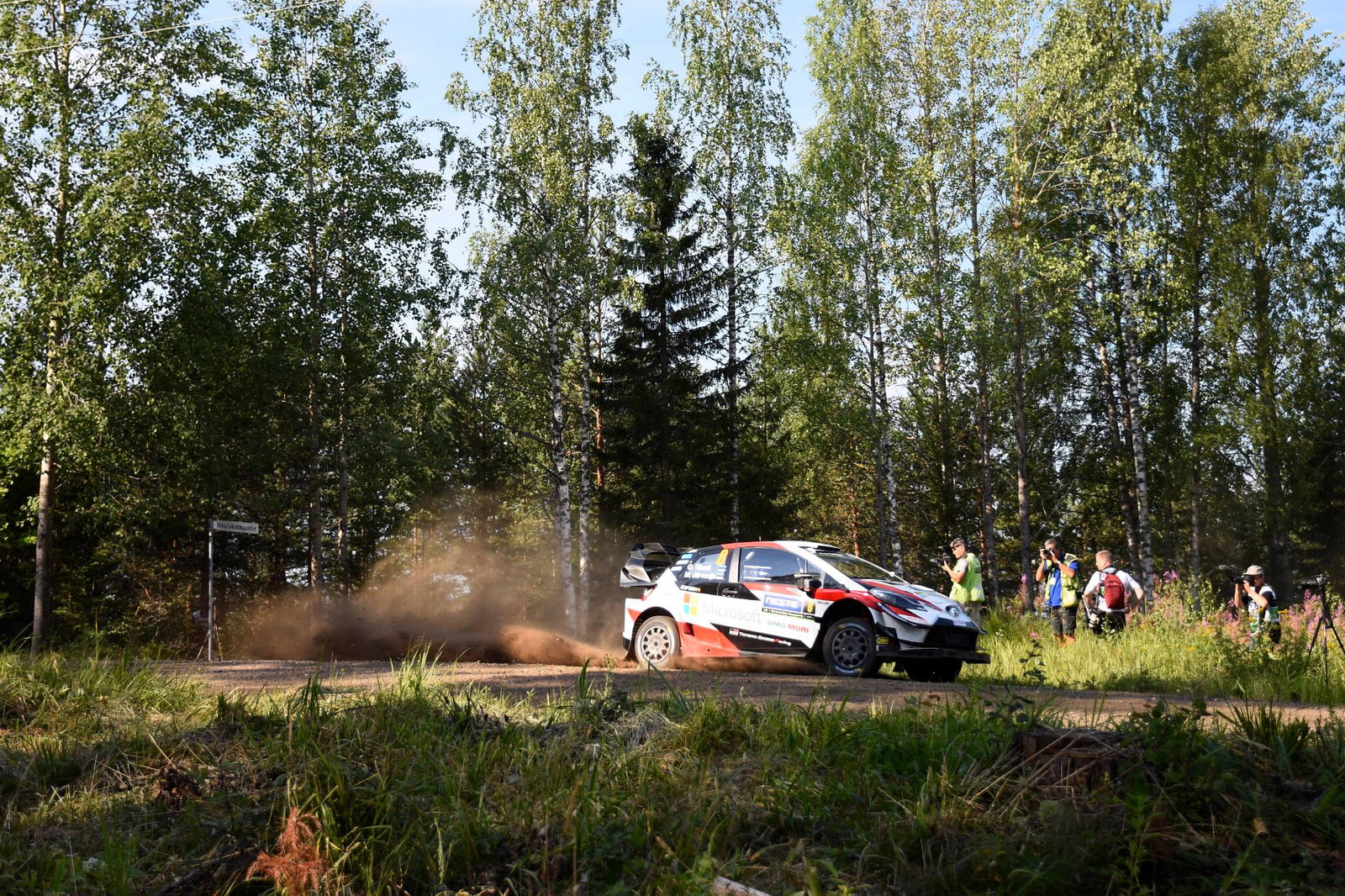 WRC: Rally Finland - Classification after SS5