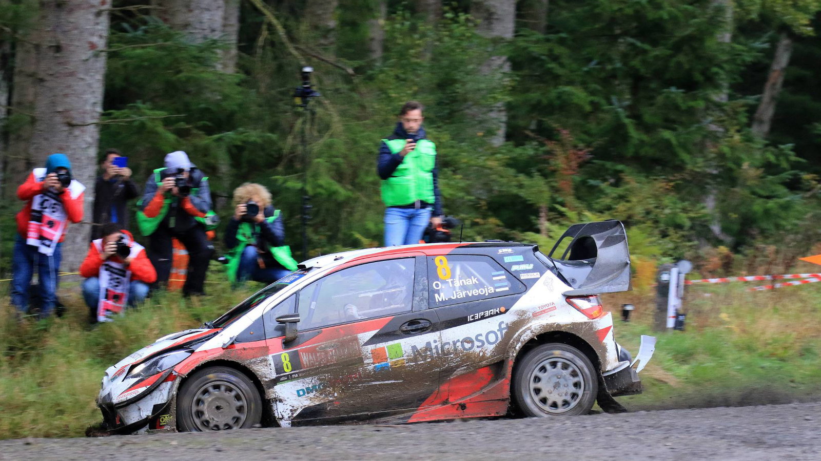 WRC: Wales Rally GB - Classification after SS6