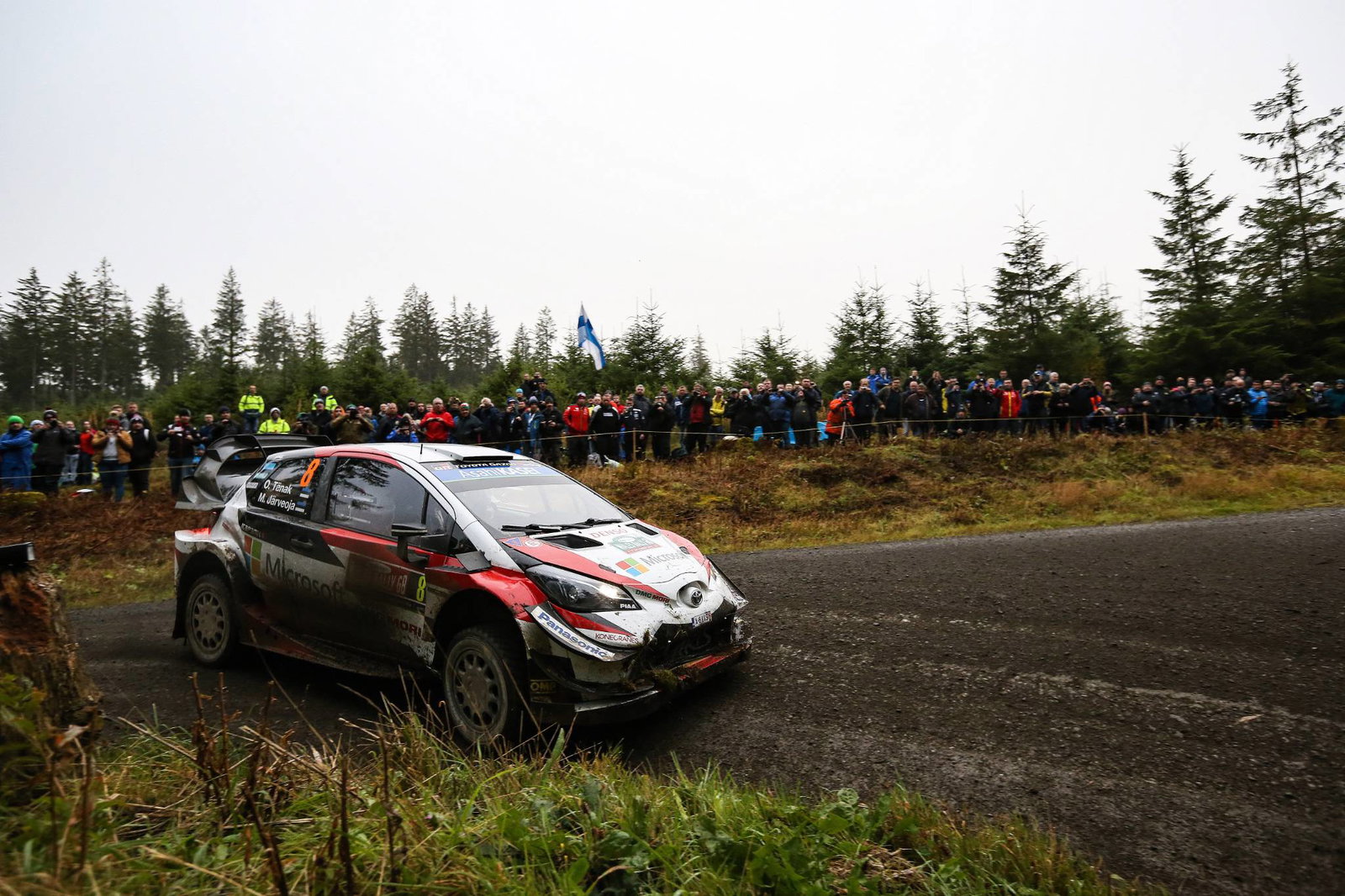 WRC: Wales Rally GB - Classification after SS6