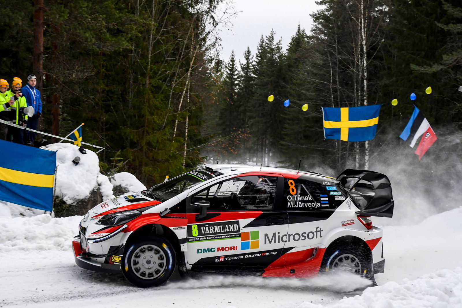 WRC: Rally Sweden - Klasifikasi setelah SS11