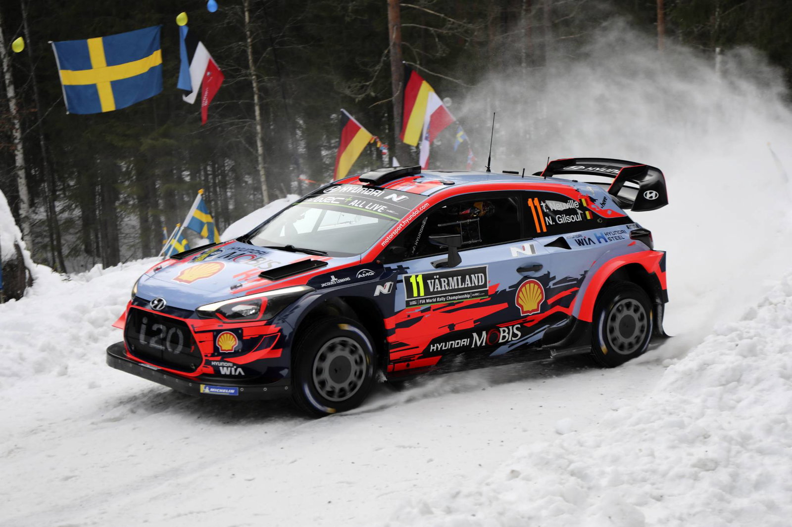WRC: Rally Sweden - Klasifikasi setelah SS1