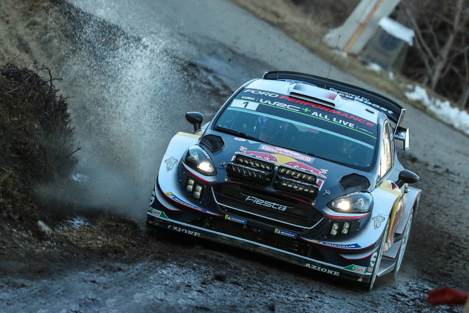 WRC: Tanak sets up final day fight with Ogier at Rallye Monte-Carlo