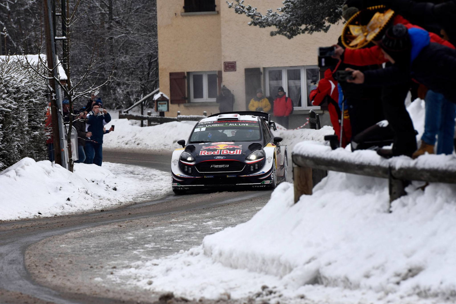 WRC: Tanak sets up final day fight with Ogier at Rallye Monte-Carlo