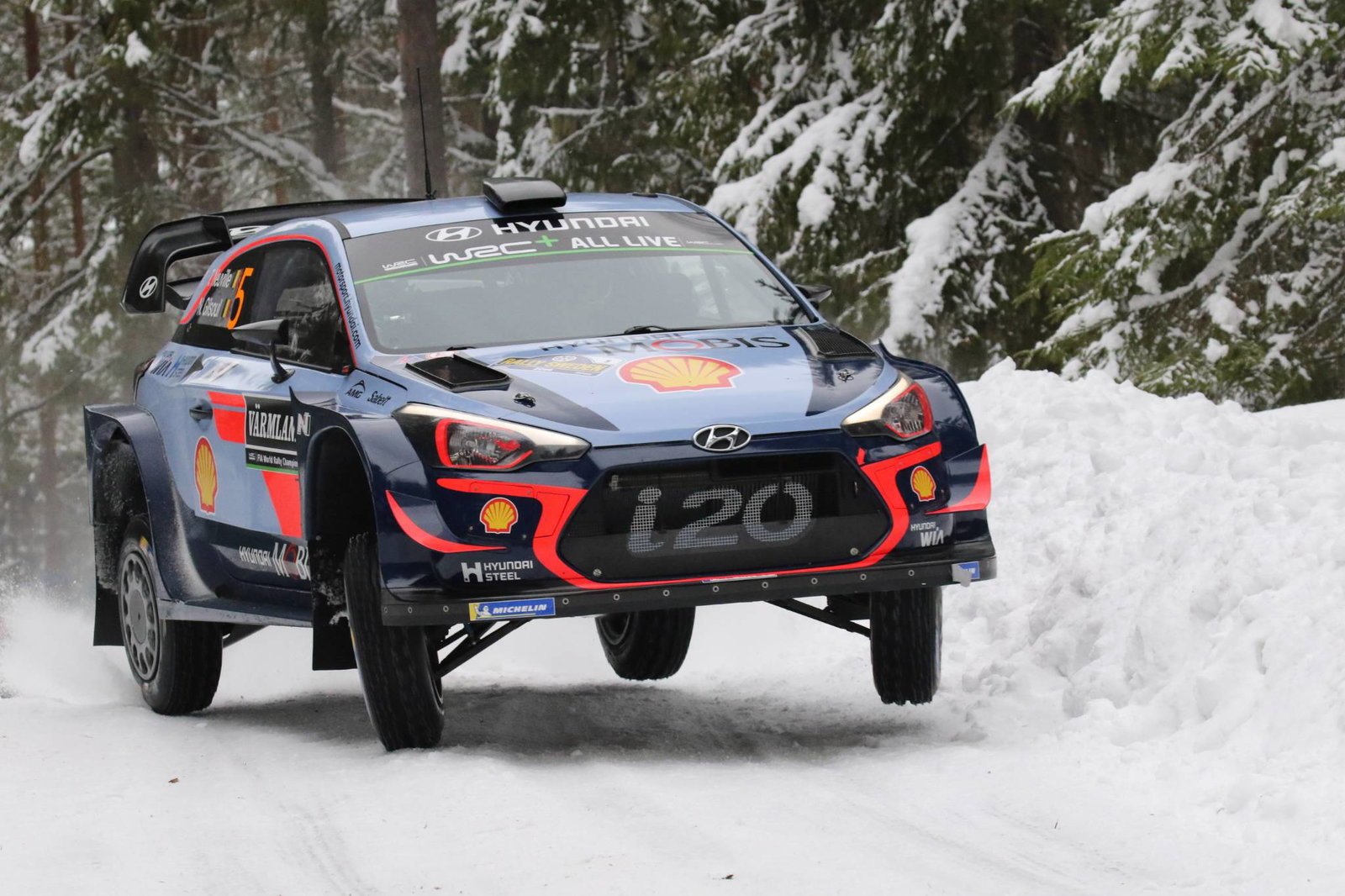 Tanak, Latvala give Toyota 1-2 start at Rally Sweden