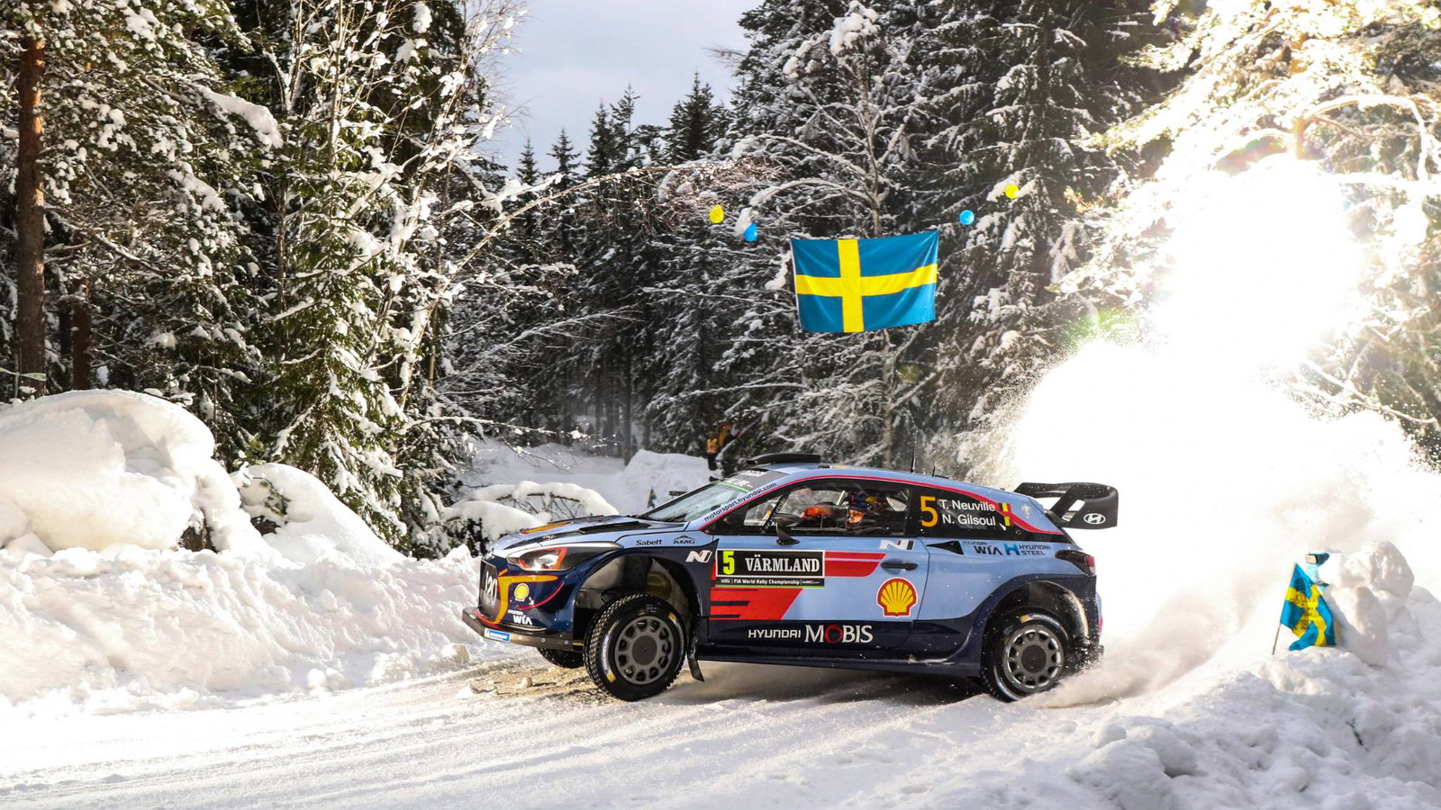WRC: Rally Sweden - Klasifikasi setelah SS8