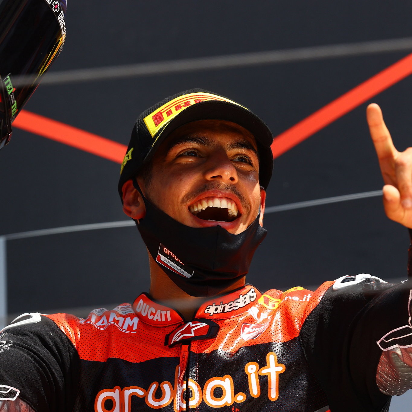 Michael Ruben Rinaldi, Misano WorldSBK race1, 2021