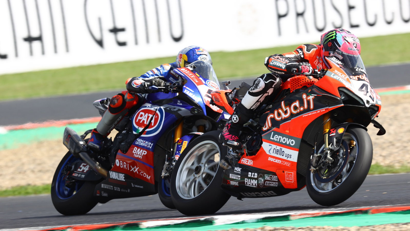 Scott Redding and Toprak Razgatlioglu, Czech WorldSBK race1, 7 August 2021