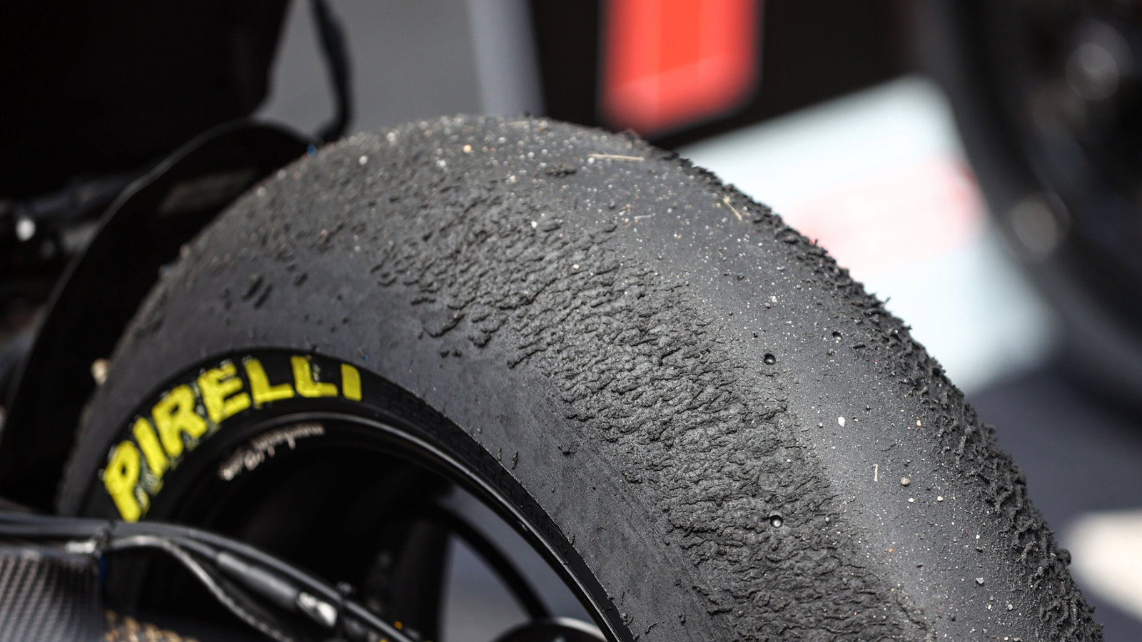Scott Redding Pirelli tyre after Qualifying, Czech WorldSBK, 7 August 2021
