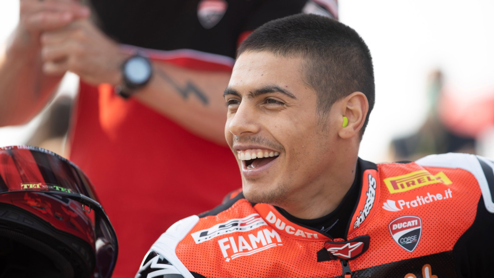 Michael Ruben Rinaldi, Navarra WorldSBK superpole race,, 22 August 2021