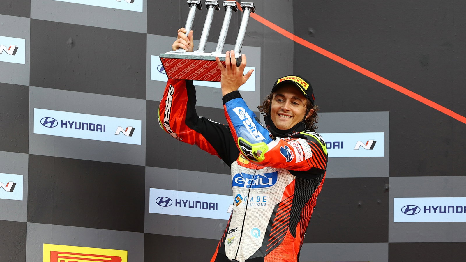 Axel Bassani, Catalunya WorldSBK Race1, 18 September 2021