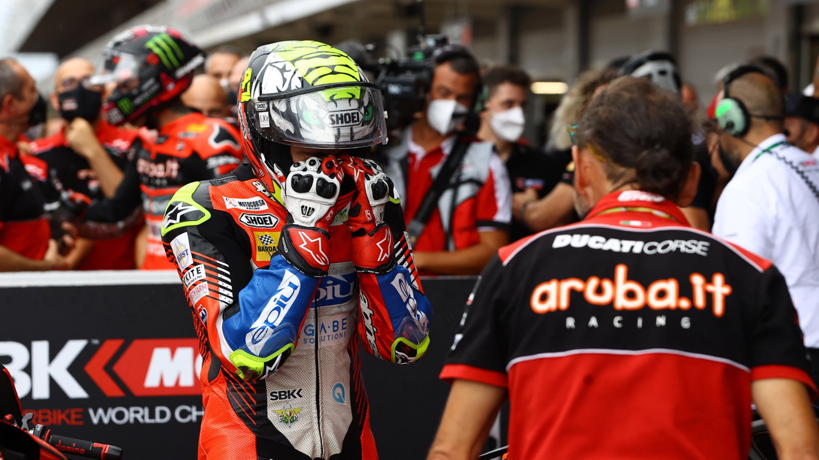 Axel Bassani, Catalunya WorldSBK Race1, 18 September 2021