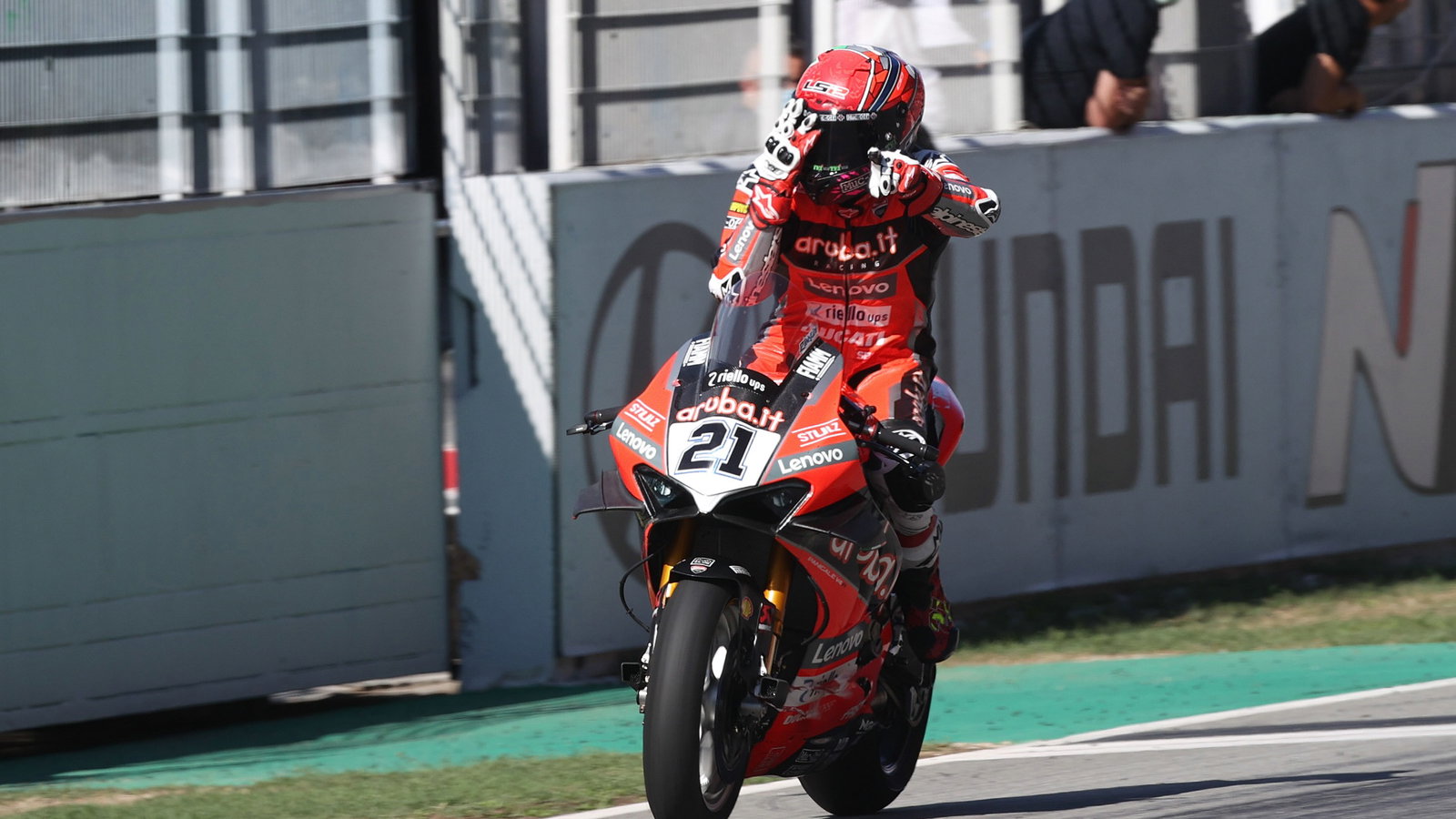 Michael Ruben Rinaldi, Catalunya WorldSBK Race2, 19 September 2021