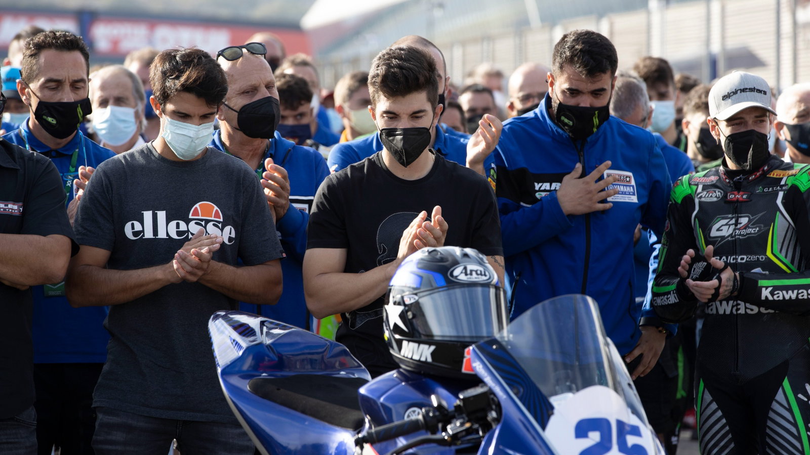 Isaac Vinales and Maverick Vinales, Jerez WorldSBK 26 September 2021
