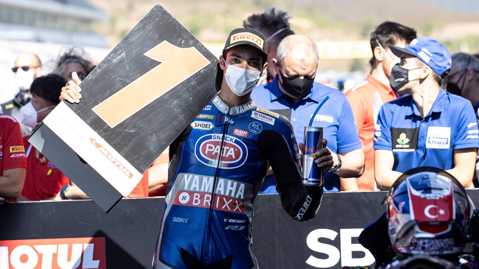 Toprak Razgatlioglu takes pole position, Portuguese WorldSBK, 2 October 2021