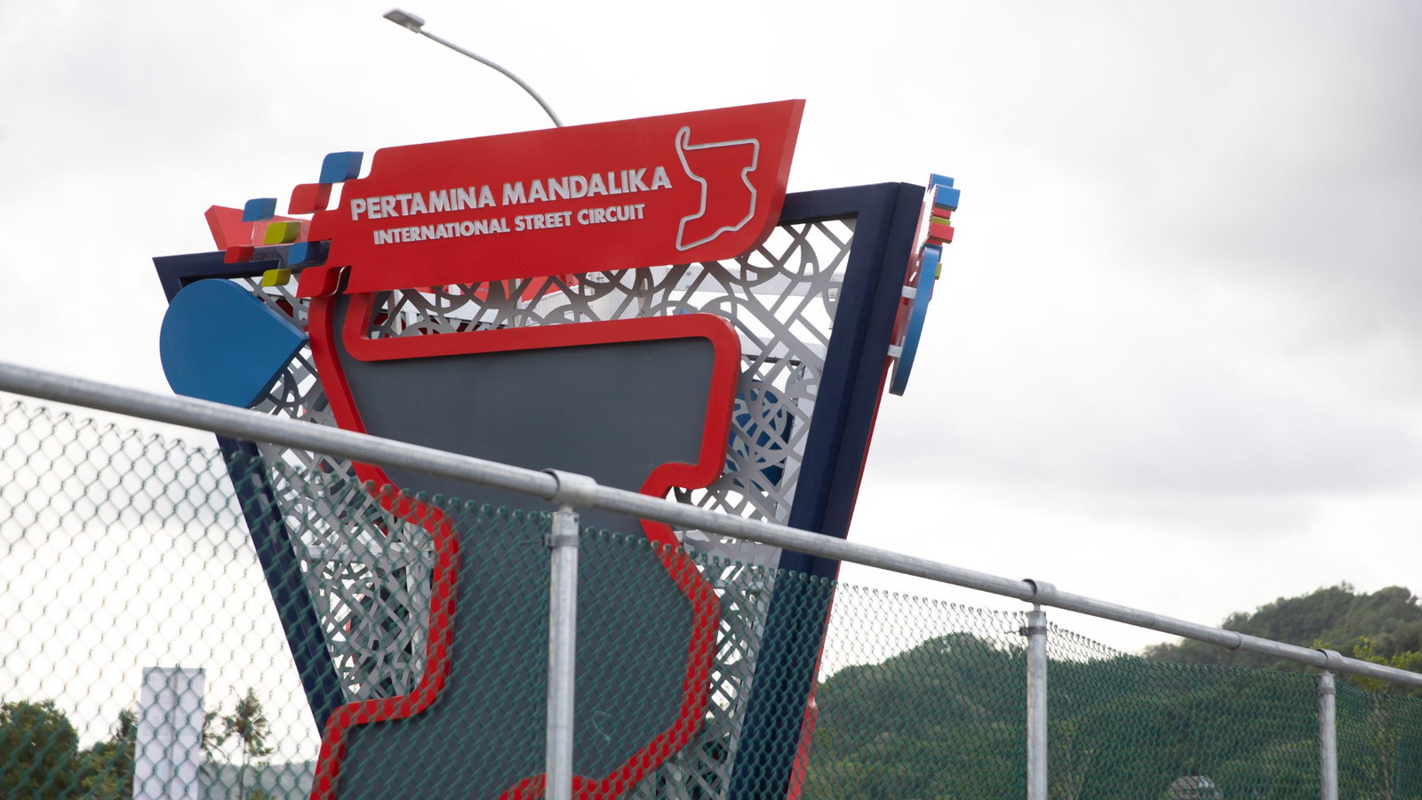 Mandalika sign, Indonesian WorldSBK 2021