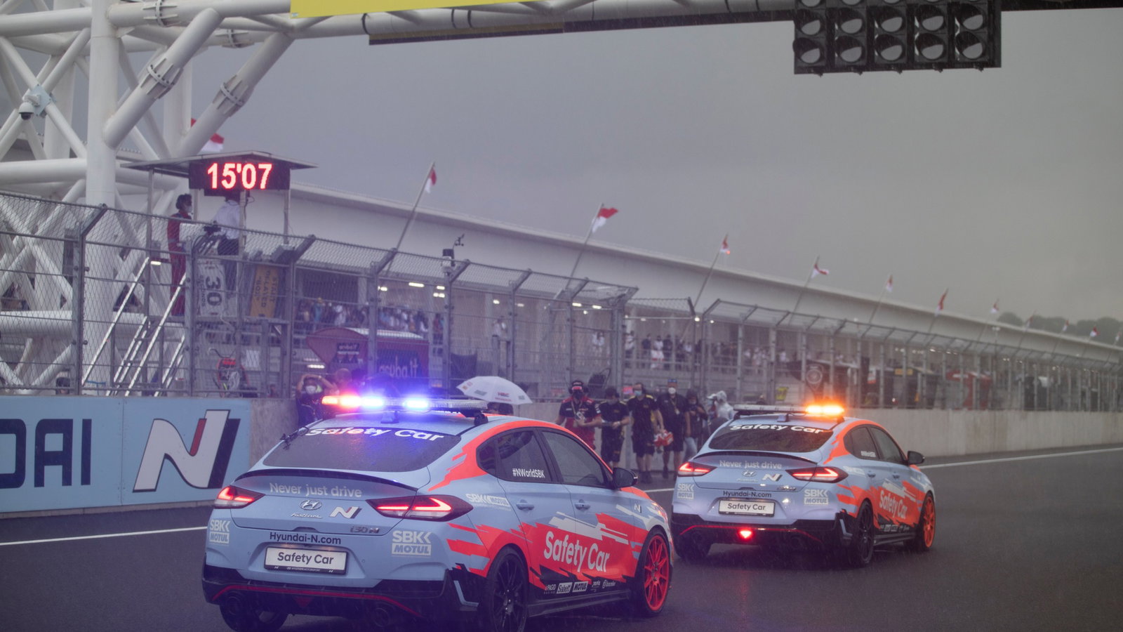 Race delayed, Indonesian WorldSBK race1, 20 October 2021