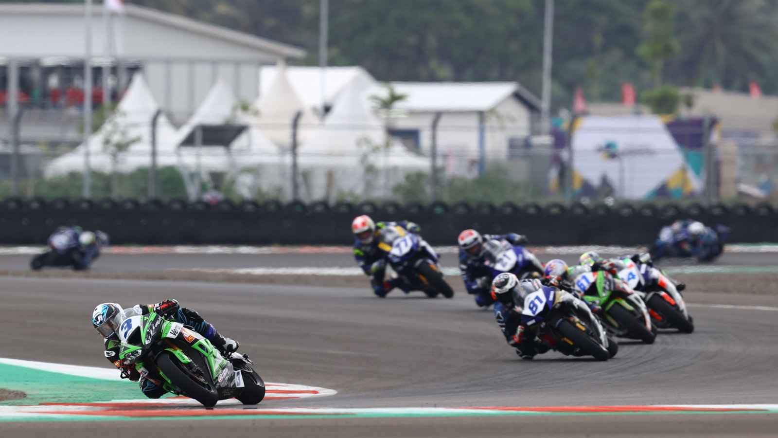 Raffaele De Rosa and Manuel Gonzalez, Indonesian WorldSSP race1,, 20 October 2021