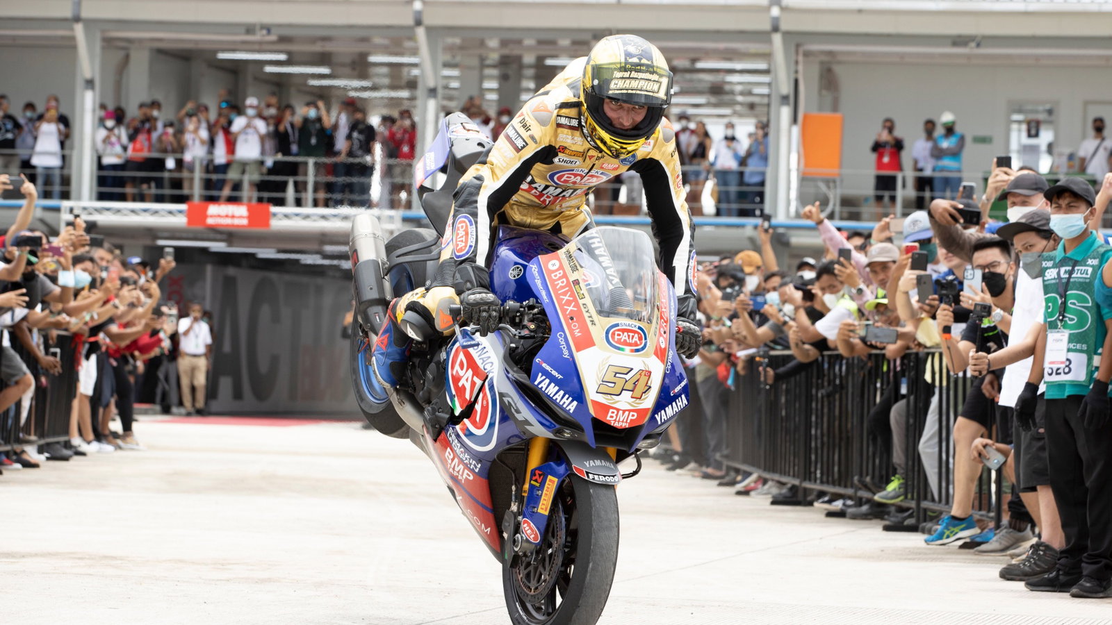 Toprak Razgatlioglu, World Champion, Indonesian WorldSBK race1, 21 November 2021