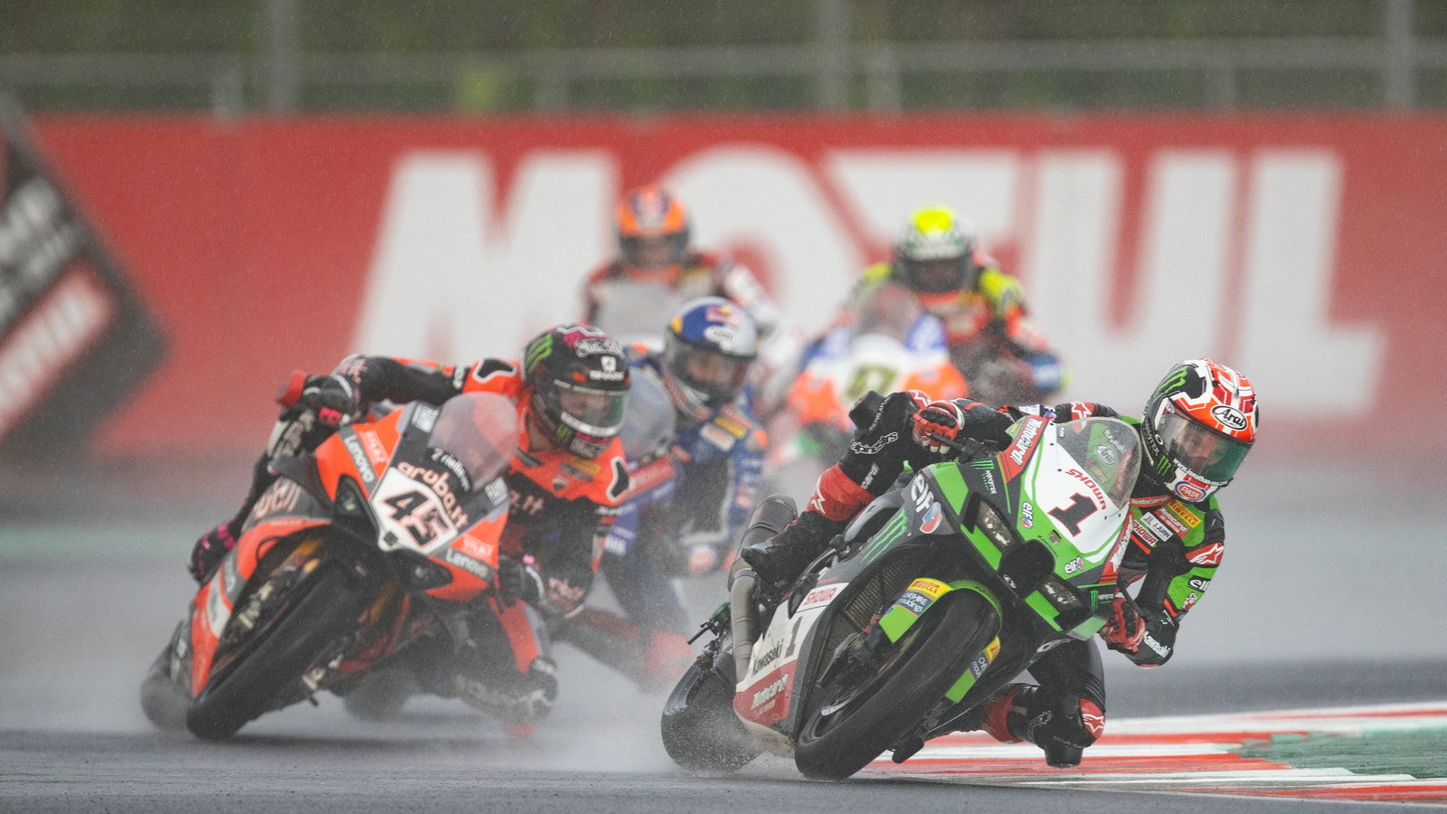 Jonathan Rea and Scott Redding, Indonesian WorldSBK race2, 21 November 2021