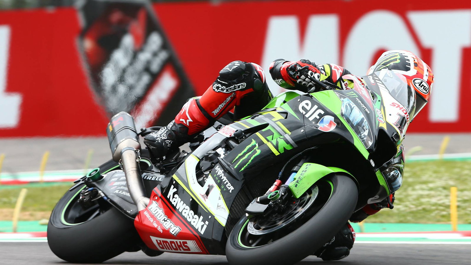 Rea berlari untuk memerintahkan kemenangan Imola